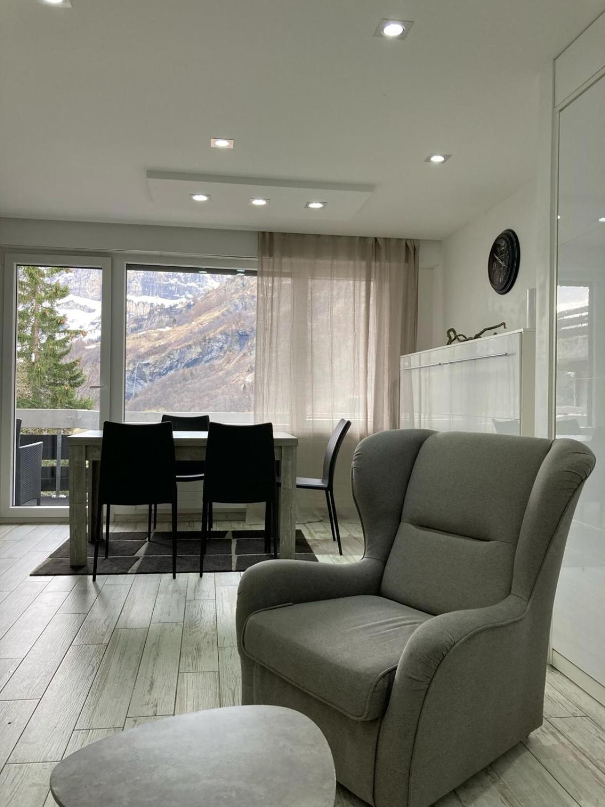 Flaminia Wohnung 15 - Best View And Free Parking! Leukerbad Zewnętrze zdjęcie
